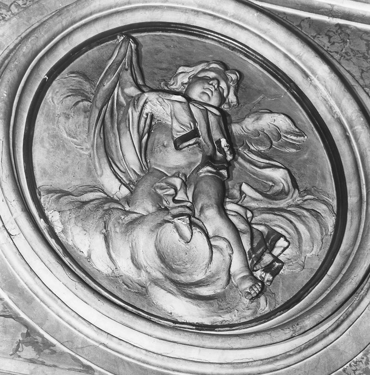 Angeli con i Simboli della Passione (rilievo) - ambito romano (sec. XVIII)